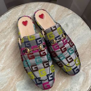 Gucci Horsebit Loafer Mules
